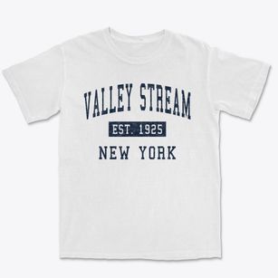 Valley Stream New York Classic Established Premium Heavyweight T-shirt