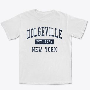 Dolgeville New York Classic Established Premium Heavyweight T-shirt