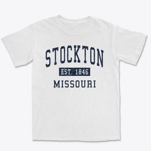 Stockton Missouri Classic Established Premium Heavyweight T-shirt