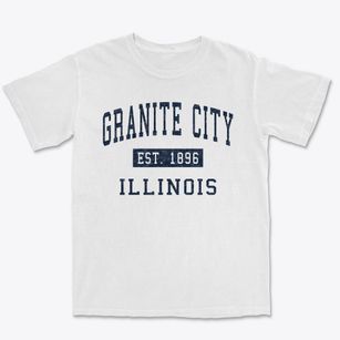 Granite City Illinois Classic Established Premium Heavyweight T-shirt