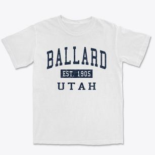 Ballard Utah Classic Established Premium Heavyweight T-shirt