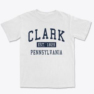 Clark Pennsylvania Classic Established Premium Heavyweight T-shirt