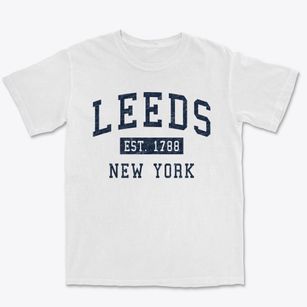 Leeds New York Classic Established Premium Heavyweight T-shirt