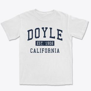 Doyle California Classic Established Premium Heavyweight T-shirt