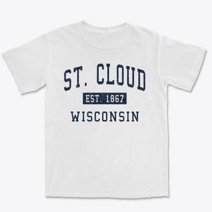 St. Cloud Wisconsin Classic Established Premium Heavyweight T-shirt