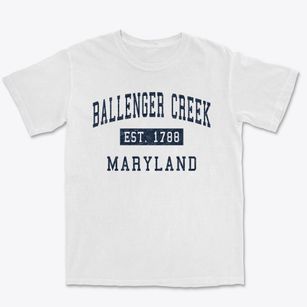 Ballenger Creek Maryland Classic Established Premium Heavyweight T-shirt