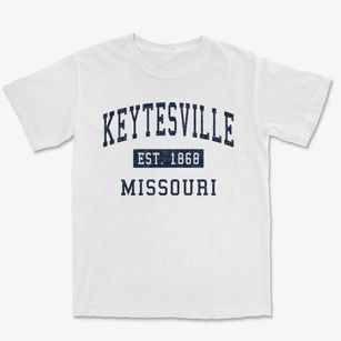 Keytesville Missouri Classic Established Premium Heavyweight T-shirt