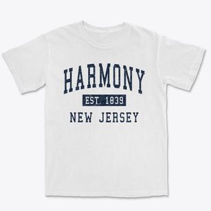 Harmony New Jersey Classic Established Premium Heavyweight T-shirt
