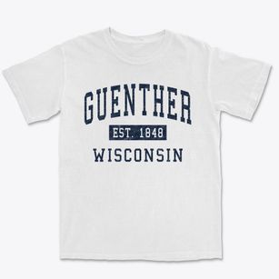 Guenther Wisconsin Classic Established Premium Heavyweight T-shirt