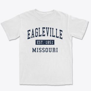 Eagleville Missouri Classic Established Premium Heavyweight T-shirt