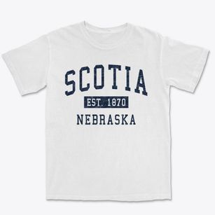 Scotia Nebraska Classic Established Premium Heavyweight T-shirt