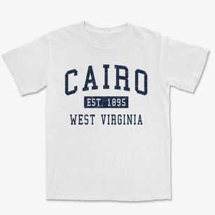 Cairo West Virginia Classic Established Premium Heavyweight T-shirt