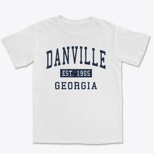 Danville Georgia Classic Established Premium Heavyweight T-shirt