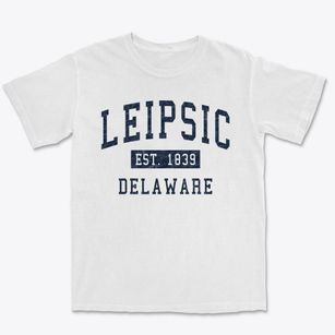 Leipsic Delaware Classic Established Premium Heavyweight T-shirt