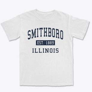 Smithboro Illinois Classic Established Premium Heavyweight T-shirt
