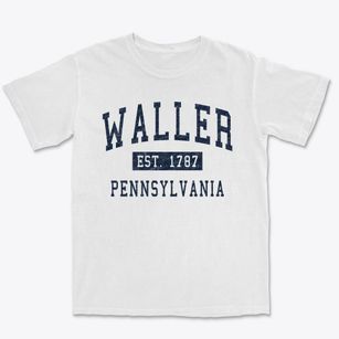 Waller Pennsylvania Classic Established Premium Heavyweight T-shirt