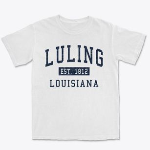 Luling Louisiana Classic Established Premium Heavyweight T-shirt