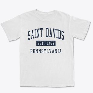 Saint Davids Pennsylvania Classic Established Premium Heavyweight T-shirt