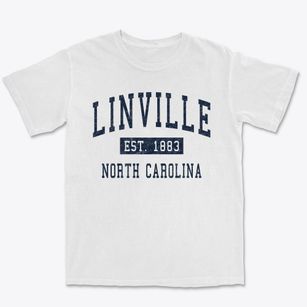 Linville North Carolina Classic Established Premium Heavyweight T-shirt