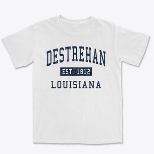 Destrehan Louisiana Classic Established Premium Heavyweight T-shirt