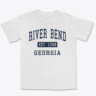 River Bend Georgia Classic Established Premium Heavyweight T-shirt