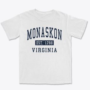 Monaskon Virginia Classic Established Premium Heavyweight T-shirt