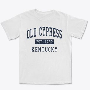 Old Cypress Kentucky Classic Established Premium Heavyweight T-shirt
