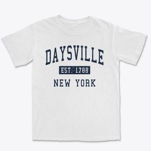 Daysville New York Classic Established Premium Heavyweight T-shirt
