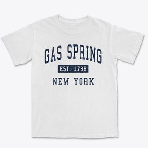 Gas Spring New York Classic Established Premium Heavyweight T-shirt