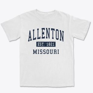 Allenton Missouri Classic Established Premium Heavyweight T-shirt