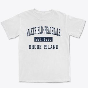 Wakefield-peacedale Rhode Island Classic Established Premium Heavyweight T-shirt
