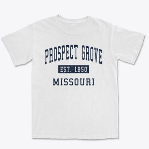 Prospect Grove Missouri Classic Established Premium Heavyweight T-shirt