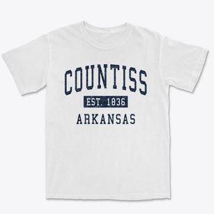 Countiss Arkansas Classic Established Premium Heavyweight T-shirt