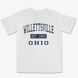 Willettsville Ohio Classic Established Premium Heavyweight T-shirt