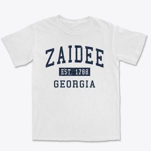 Zaidee Georgia Classic Established Premium Heavyweight T-shirt