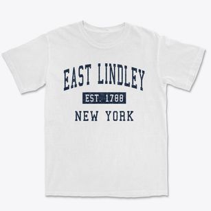 East Lindley New York Classic Established Premium Heavyweight T-shirt