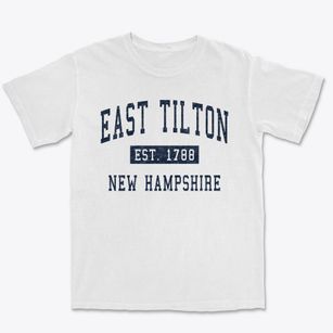 East Tilton New Hampshire Classic Established Premium Heavyweight T-shirt
