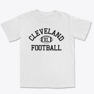 Cleveland High School Classic Football Premium Heavyweight T-shirt