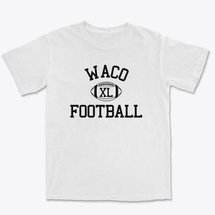 Waco Sda School Classic Football Premium Heavyweight T-shirt