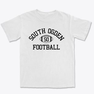 South Ogden Junior High School Classic Football Premium Heavyweight T-shirt
