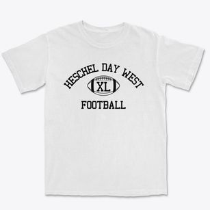 Heschel Day School West Classic Football Premium Heavyweight T-shirt
