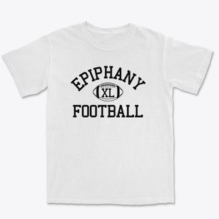 Epiphany School Classic Football Premium Heavyweight T-shirt