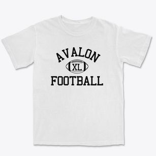 Avalon Christian School Classic Football Premium Heavyweight T-shirt