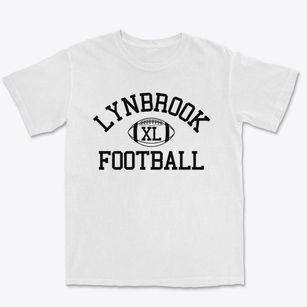 Lynbrook High School Classic Football Premium Heavyweight T-shirt
