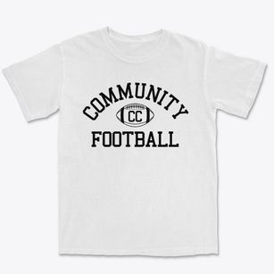 Community Challenge School Classic Football Premium Heavyweight T-shirt