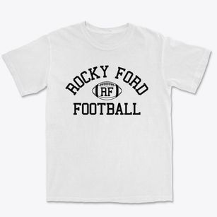 Rocky Ford High School Classic Football Premium Heavyweight T-shirt