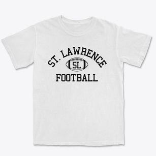 Saint Lawrence School Classic Football Premium Heavyweight T-shirt