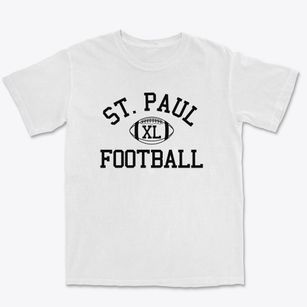 Basilica Of St. Paul Classic Football Premium Heavyweight T-shirt