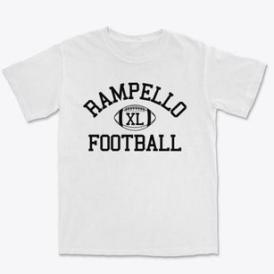 Rampello Downtown Partnership Classic Football Premium Heavyweight T-shirt