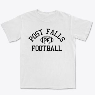Post Falls Junior High School Classic Football Premium Heavyweight T-shirt